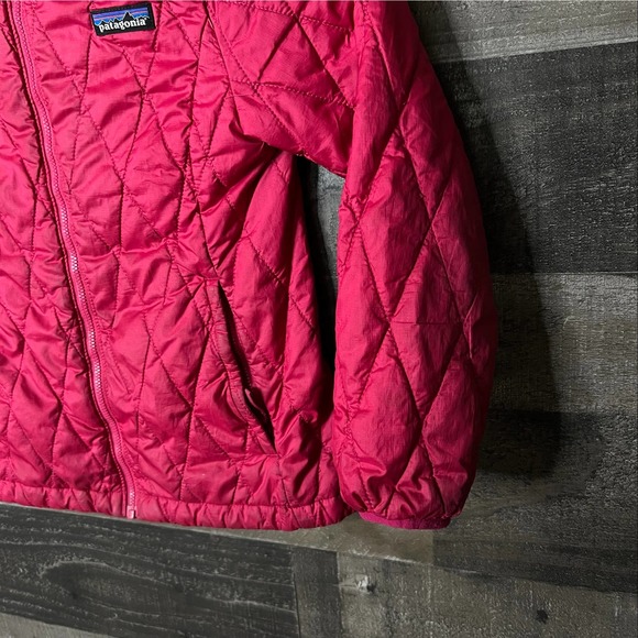 SOLD Patagonia Girls Nano Puff Jacket Small - Picture 3 of 6